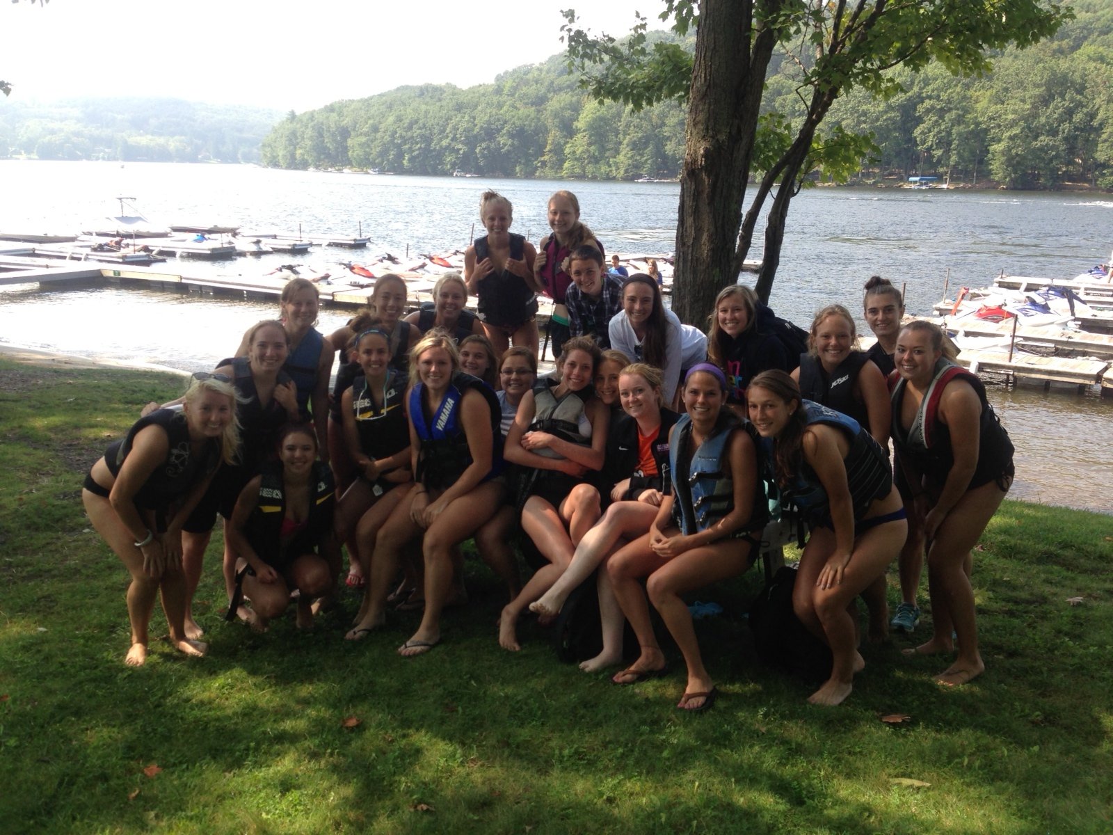 Jet Skiing at Deep Creek Lake 2013